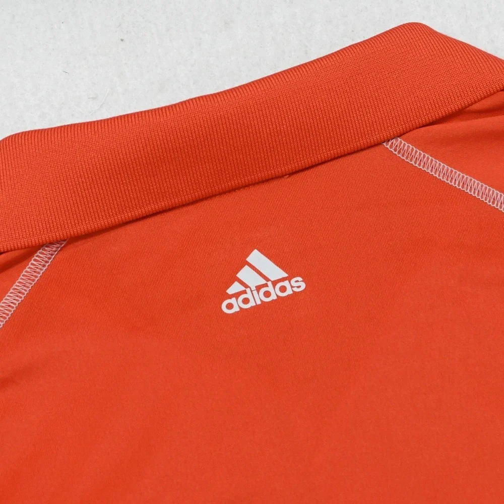 Adidas Golf Polo AdiZero Red‎ Performance Wicking Short Sleeve Mens Size XL